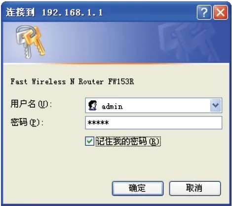 Fast迅捷FW153R无线路由器设置要求