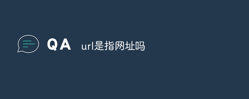 url是指网址吗
