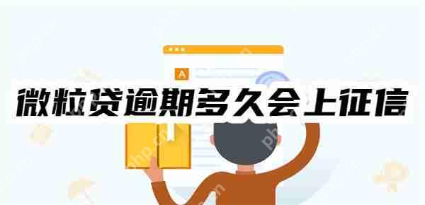 一文看懂：微粒贷逾期多久会上征信？有什么补救方法？