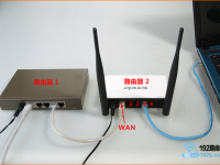 路由器连接另一个路由器该怎么插网线?-路由网