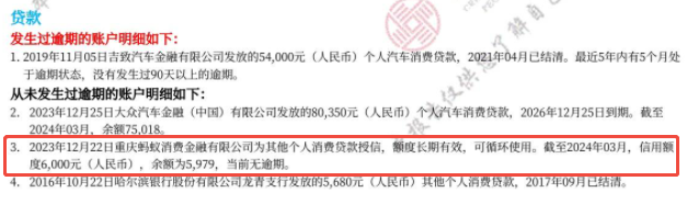（图）借呗查额度上征信吗？征信记录怎么显示的？