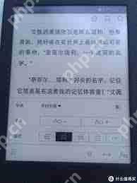 掌阅如何调整间距