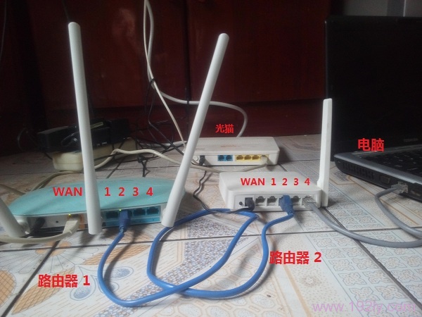 光猫连接两个路由器的设置方法