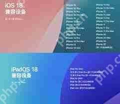 苹果iOSiPadOS18兼容设备全解析