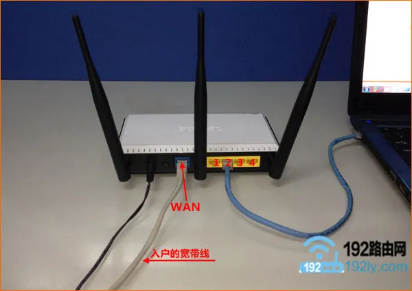 没有猫怎么安装无线路由器？简单，用无线网卡代替猫连接路由器即可。