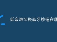 低音炮切换蓝牙按钮在哪-路由网