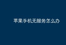 苹果手机无服务?试试这些解决妙招!-路由网