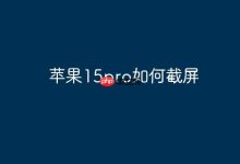 苹果15pro按音量加与电源键可快速截屏-路由网
