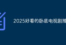 2025卧底佳剧来袭,精彩不容错过!-路由网