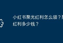 小红书聚光红利咋领?费用几何?-路由网