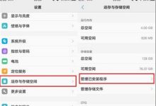 iQOO3进入设置,清理应用缓存-路由网