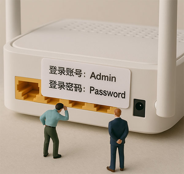 查找路由器的登录账号密码