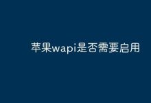 苹果WAPI功能是否开启视需求而定-路由网