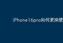 iPhone16pro设置里轻松更换个性壁纸-路由网