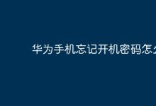 华为手机忘开机密码?这些方法可解!-路由网