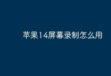 如何操作苹果14进行屏幕录制?-路由网