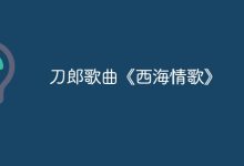 刀郎《西海恋歌》,爱意漫雪原-路由网