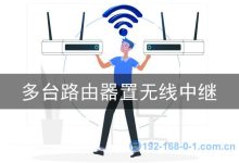无线路由器无线中继另一台:通电进设置,选中继模式,搜索连接目标信号。-路由网
