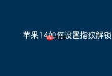 苹果14无指纹解锁,可设面容ID解锁。-路由网