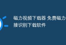 免费磁力下载利器,快速识别链接-路由网