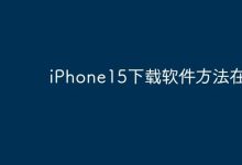 iPhone15下载软件的方法在哪查看?-路由网