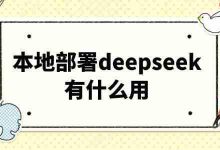 本地部署DeepSeek,作用全知晓!-路由网