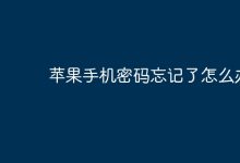 苹果手机密码遗忘,咋解锁找回呢?-路由网