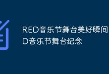 RED女团汽水音乐节,舞台绽放绚烂瞬间-路由网
