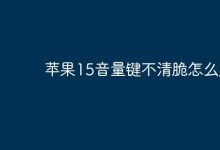 苹果15音量键不脆,该如何解决?-路由网