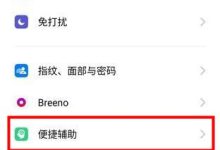 OPPO Ace2:设置里开启智能侧边栏-路由网