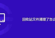 回收站文件清理了怎么恢复-路由网