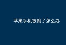 苹果手机被偷,速按此法紧急应对!-路由网