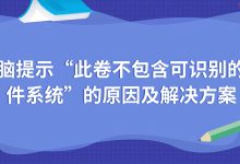 原因:文件系统损坏;解法:修复或格式化磁盘-路由网