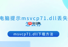 msvcp71.dll丢失?速下补全解决!-路由网