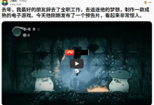 10年前《空洞骑士》旧帖被挖,曾不被看好-路由网