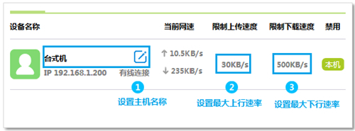迅捷 FW316R 无线路由器网速限制设置