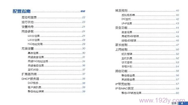 TP-Link TL-H29RA说明书目录2
