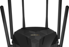 水星1900M路由器支持WiFi 6,是第6代WiFi路由器。-路由网